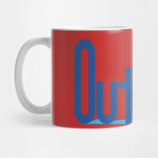 Out Run Logo Mug